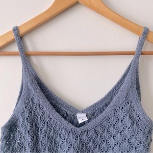 Crocheted Tank
